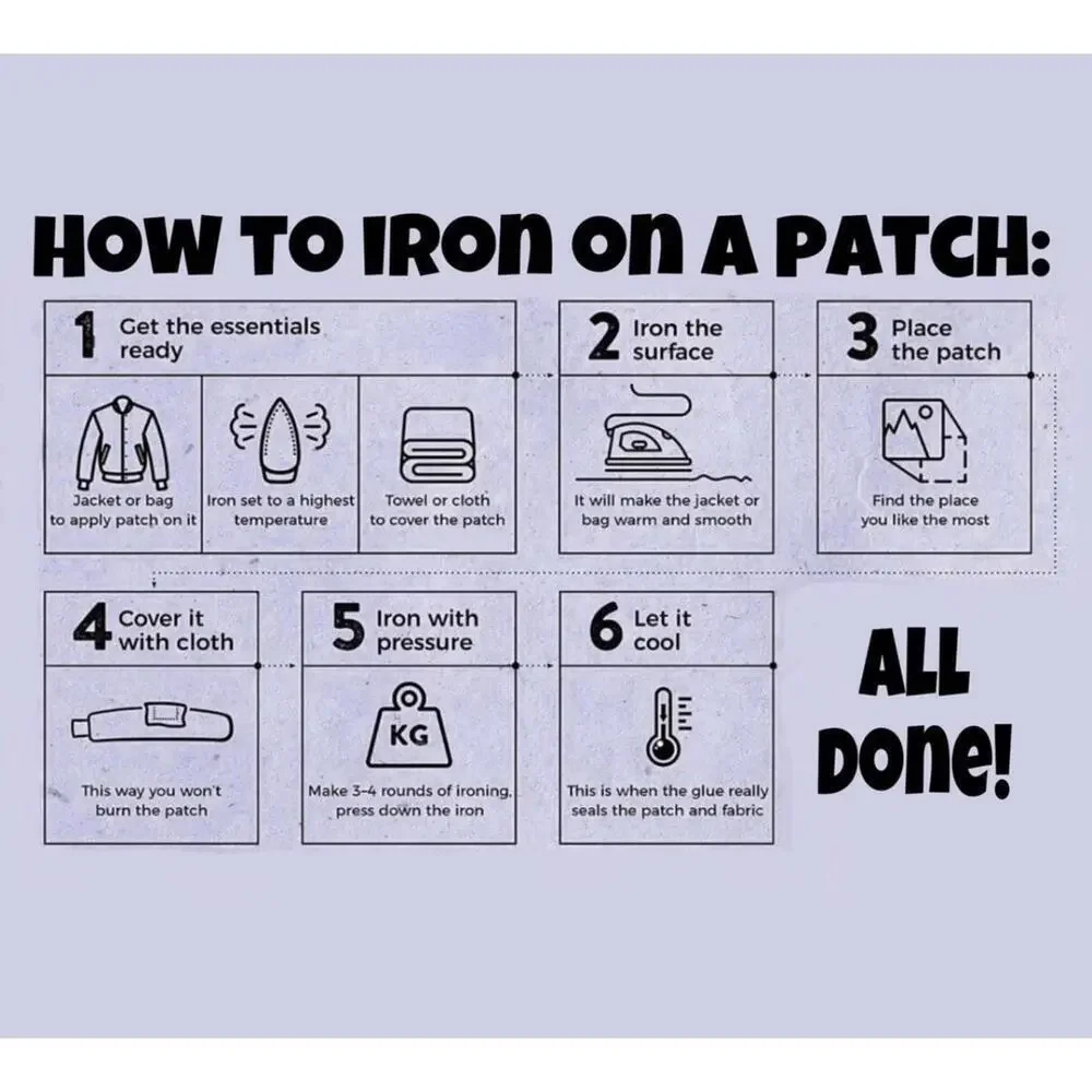 Iron On Patch SET - Demon Slayer Kimetsu No Yaiba, Kanao & Inosuke Anime Manga